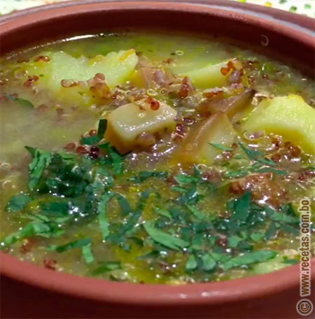 Sopa de quinua | Recetas de La Paz | Recetas, Cocina y Comida Boliviana